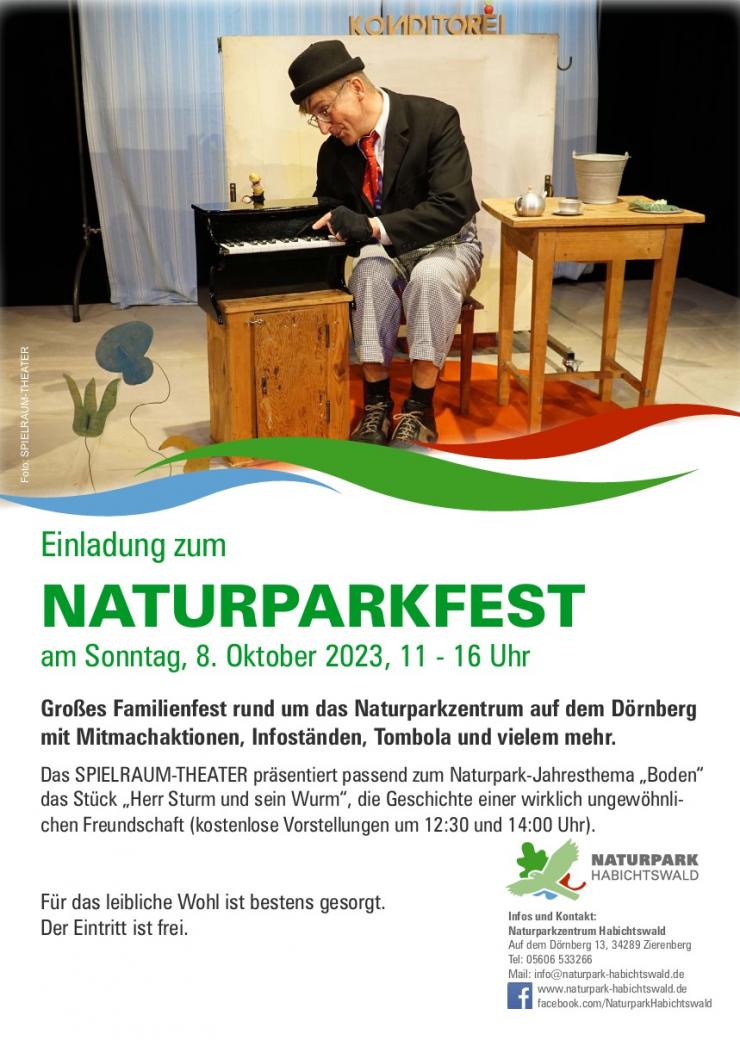 2023 Naturparkfest Plakat